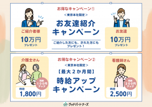 看護スタッフ（介護付き有料老人ホーム）