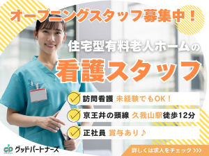 看護スタッフ（住宅型有料老人ホーム)